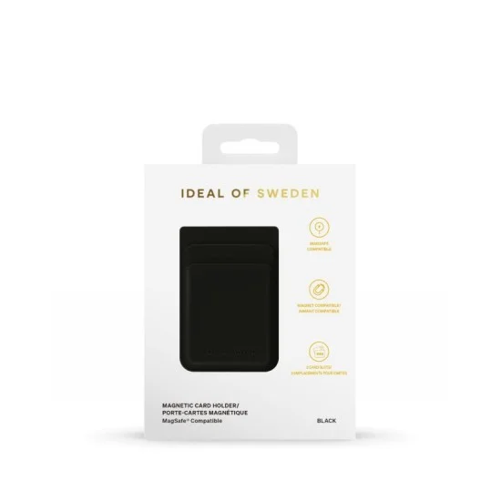 Ideal of Sweden Card Holder Magsafe Black